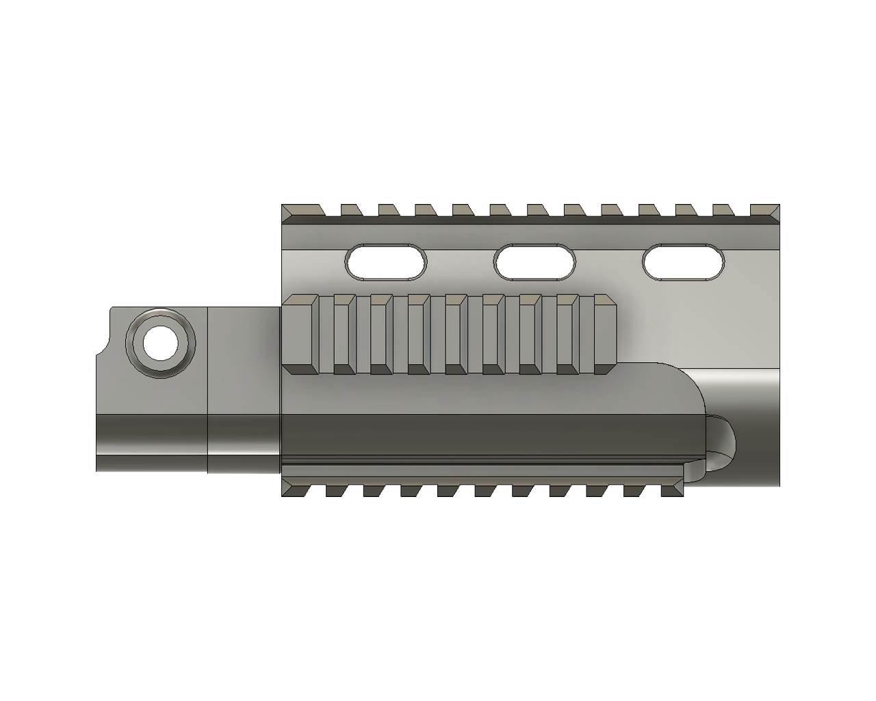 FAL SA58 inspired "Para" handguard for Magfed Maker FAL Series handguard frames