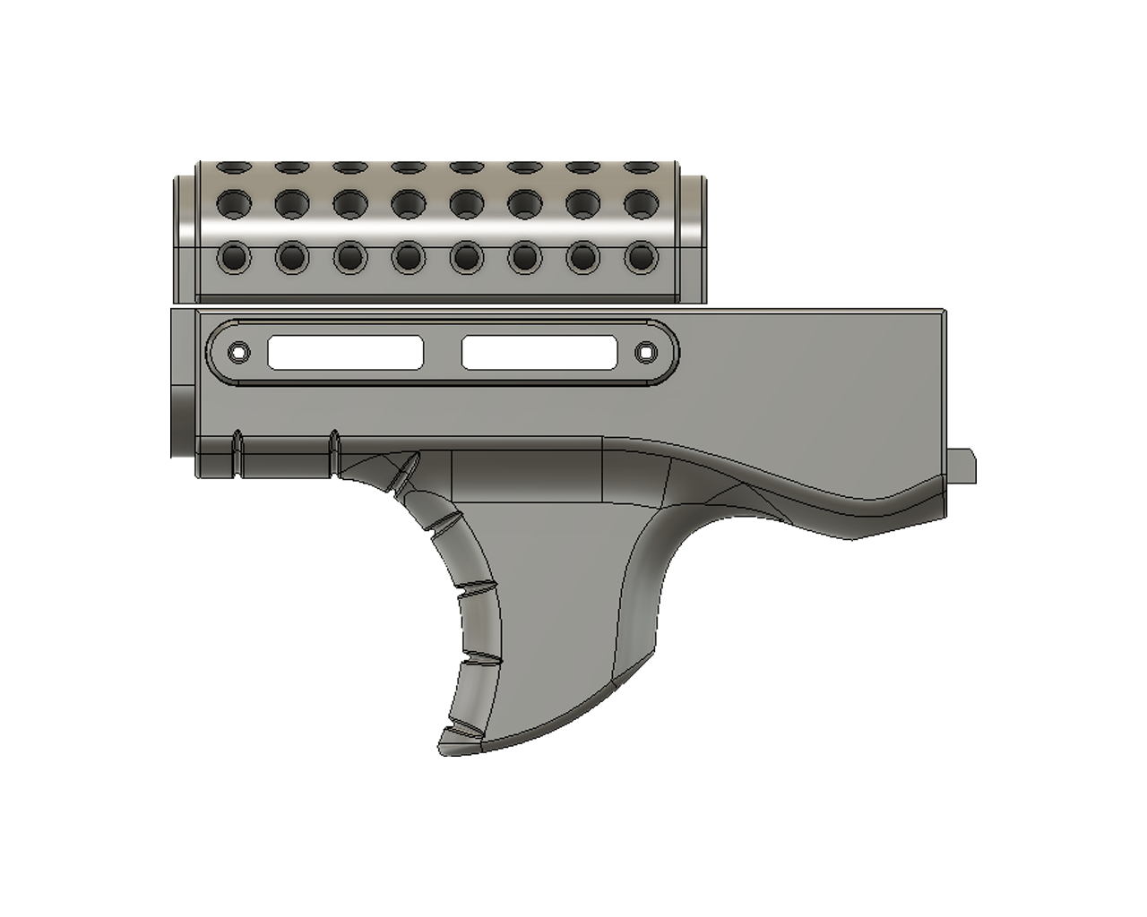 AK Kinzhal Custom MLOK handguards for Magfed Maker Bloc series handguard frames