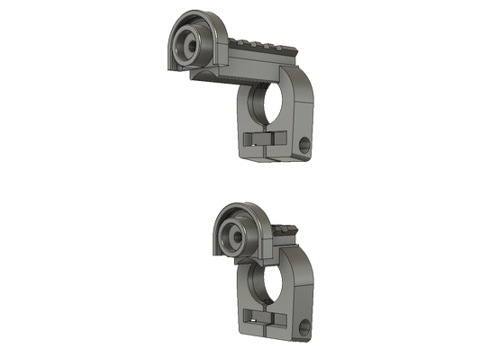 AK Handguard Base for AR barrel blocks by Magfed Maker