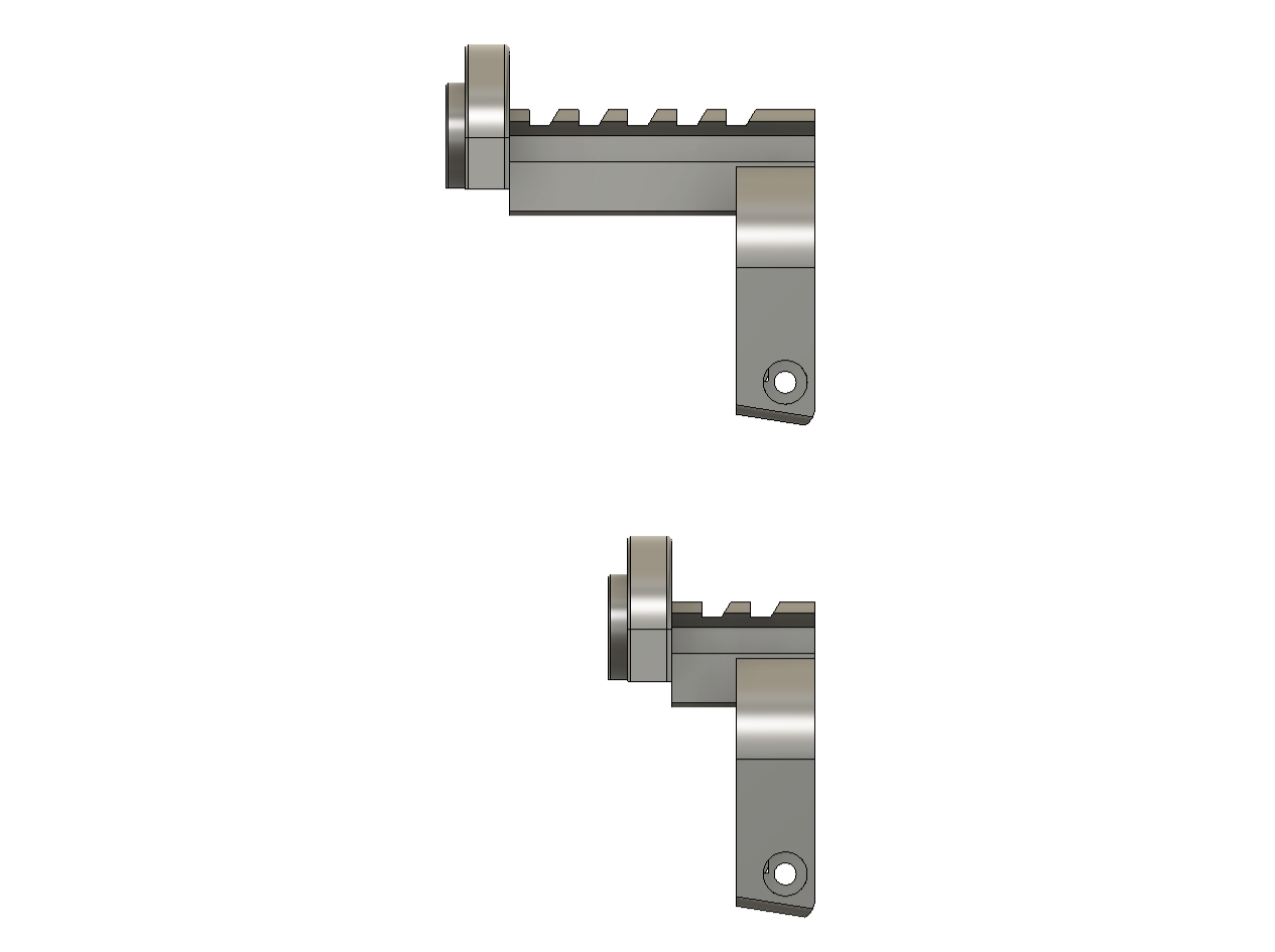 AK Handguard Base for AR barrel blocks by Magfed Maker