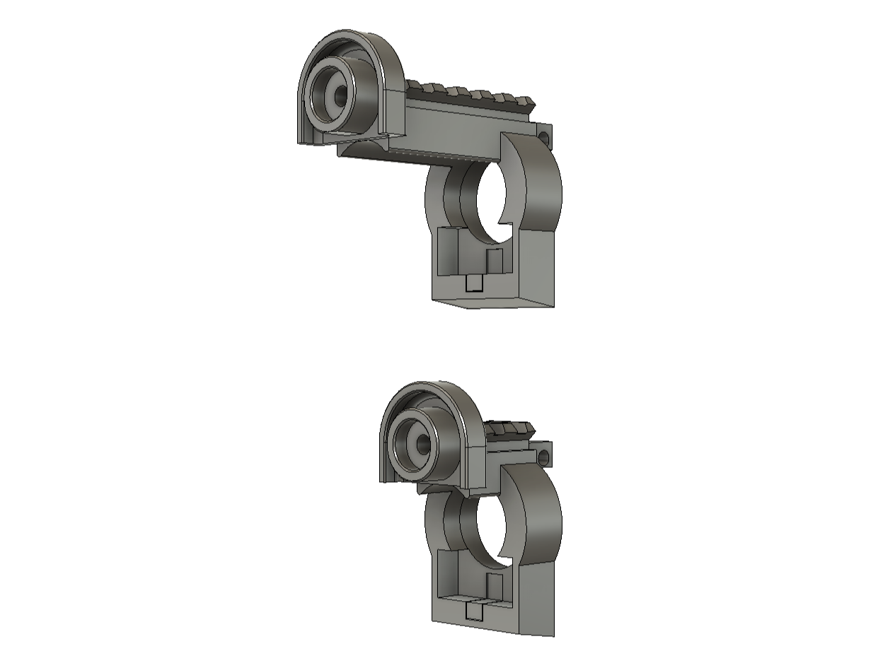 AK and Krinkov Handguard Base for MCS Bolt and Blizzard  by Magfed Maker