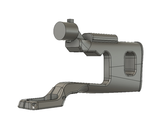 Dragunov SVD stock for PE EMF100 paintball markers, by Magfed Maker