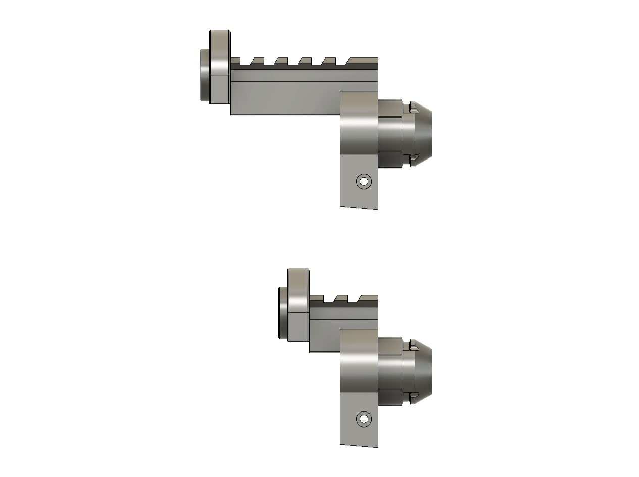 AK and Krinkov Handguard Base for MCS Vortex by Magfed Maker