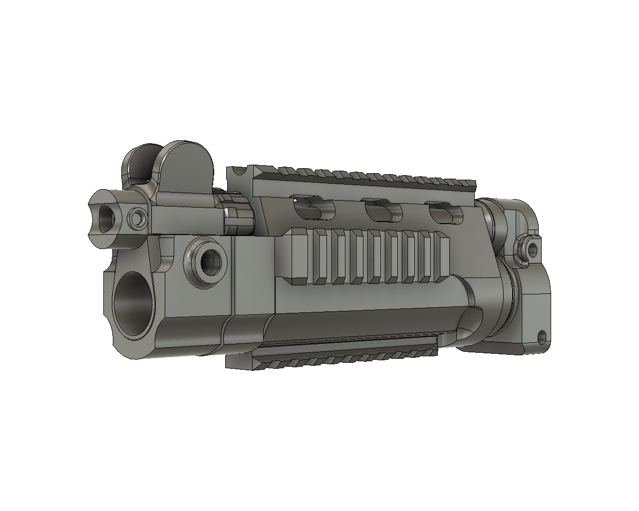 FAL SA58 Para Handguard for Valken M17 paintball markers, by Magfed Maker